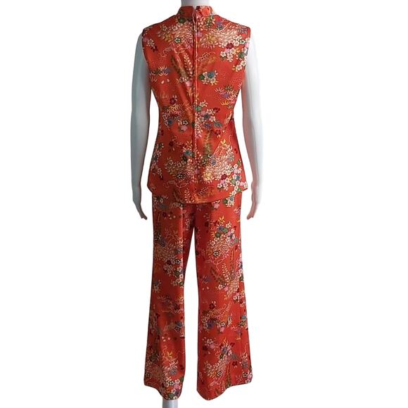 Vintage Yves Jennet 2 Piece Polynesian Outfit Set Size 10 - Picture 3 of 9